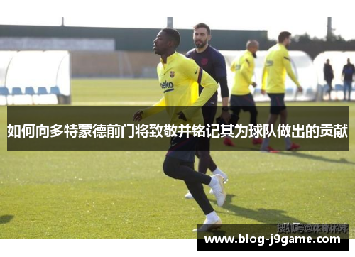 如何向多特蒙德前门将致敬并铭记其为球队做出的贡献