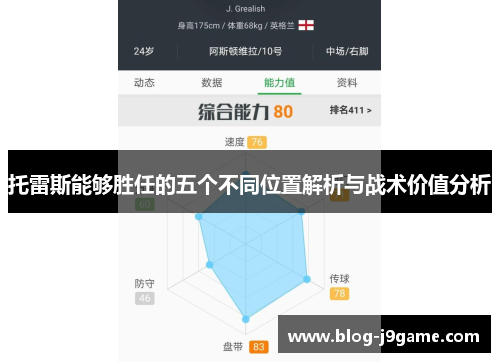 托雷斯能够胜任的五个不同位置解析与战术价值分析